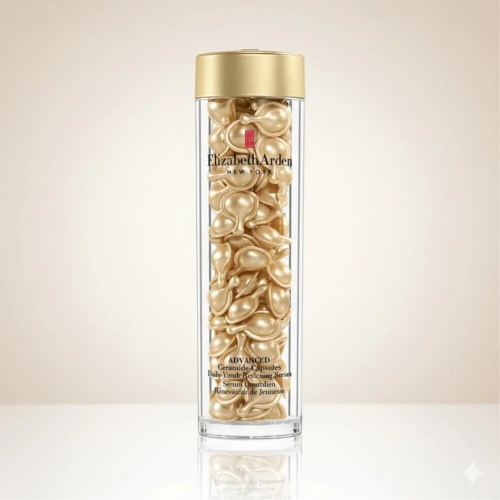 Elizabeth Arden Advanced Ceramide Capsules 90ct Anti-Aging Face Serum NIB - Picture 2 of 7